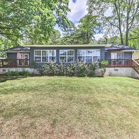 Waterfront Lake Sinclair Home With Boat Dock! ميلدغفيل المظهر الخارجي الصورة
