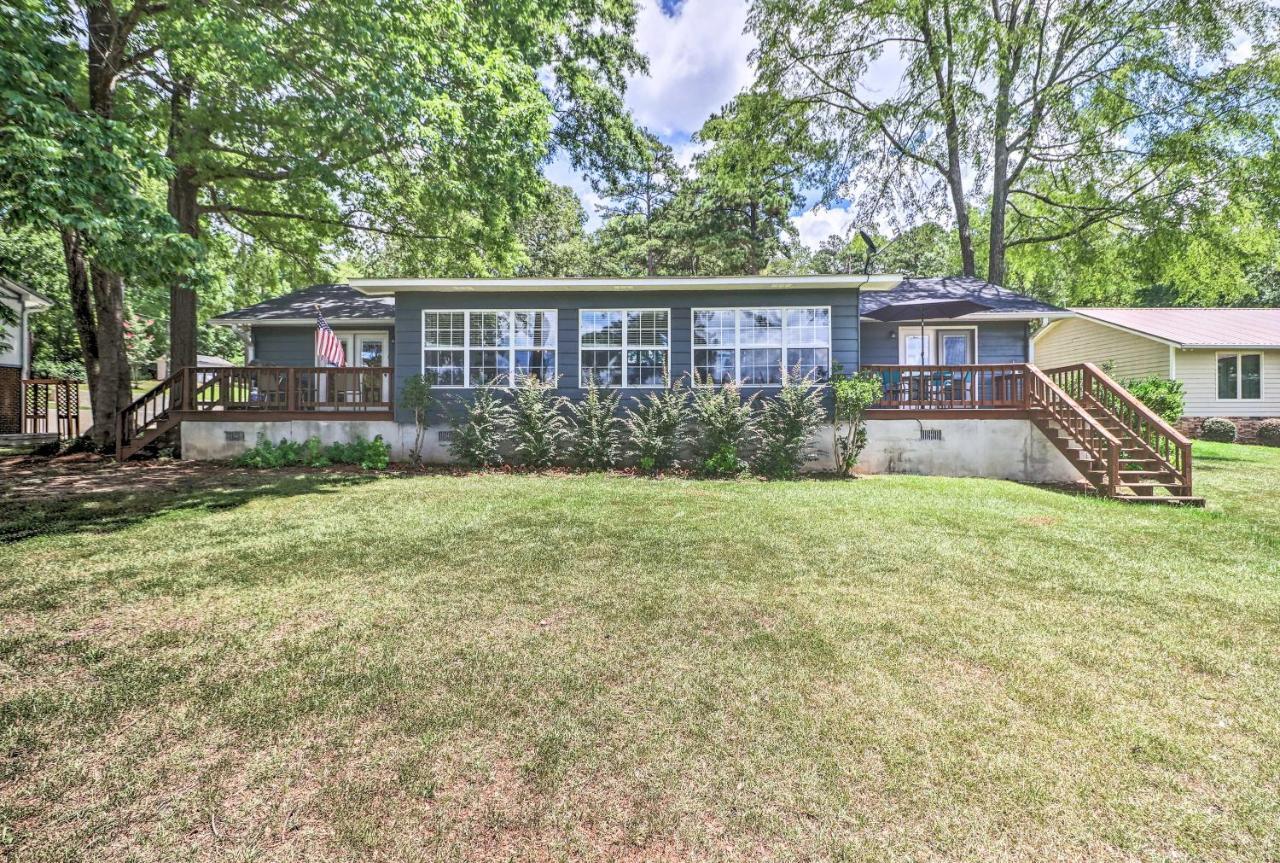 Waterfront Lake Sinclair Home With Boat Dock! ميلدغفيل المظهر الخارجي الصورة