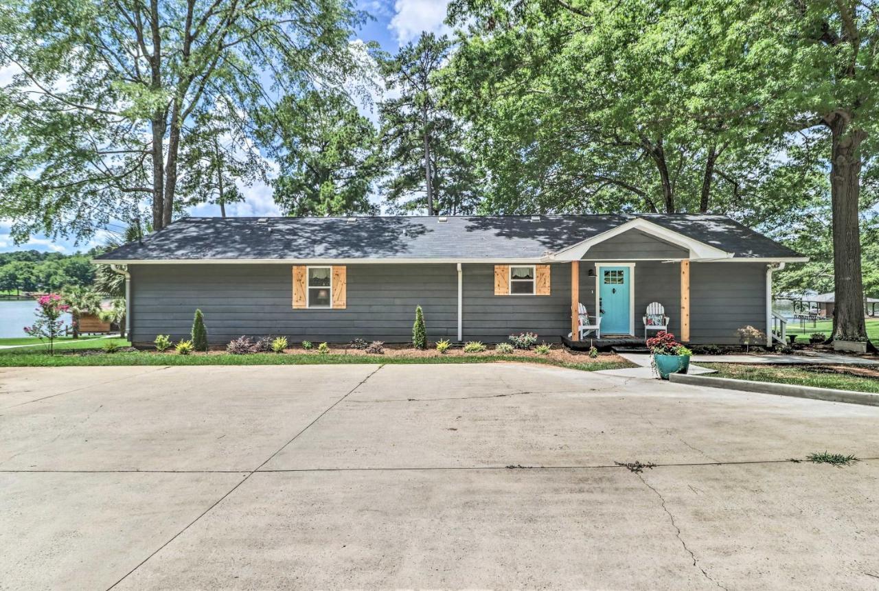 Waterfront Lake Sinclair Home With Boat Dock! ميلدغفيل المظهر الخارجي الصورة