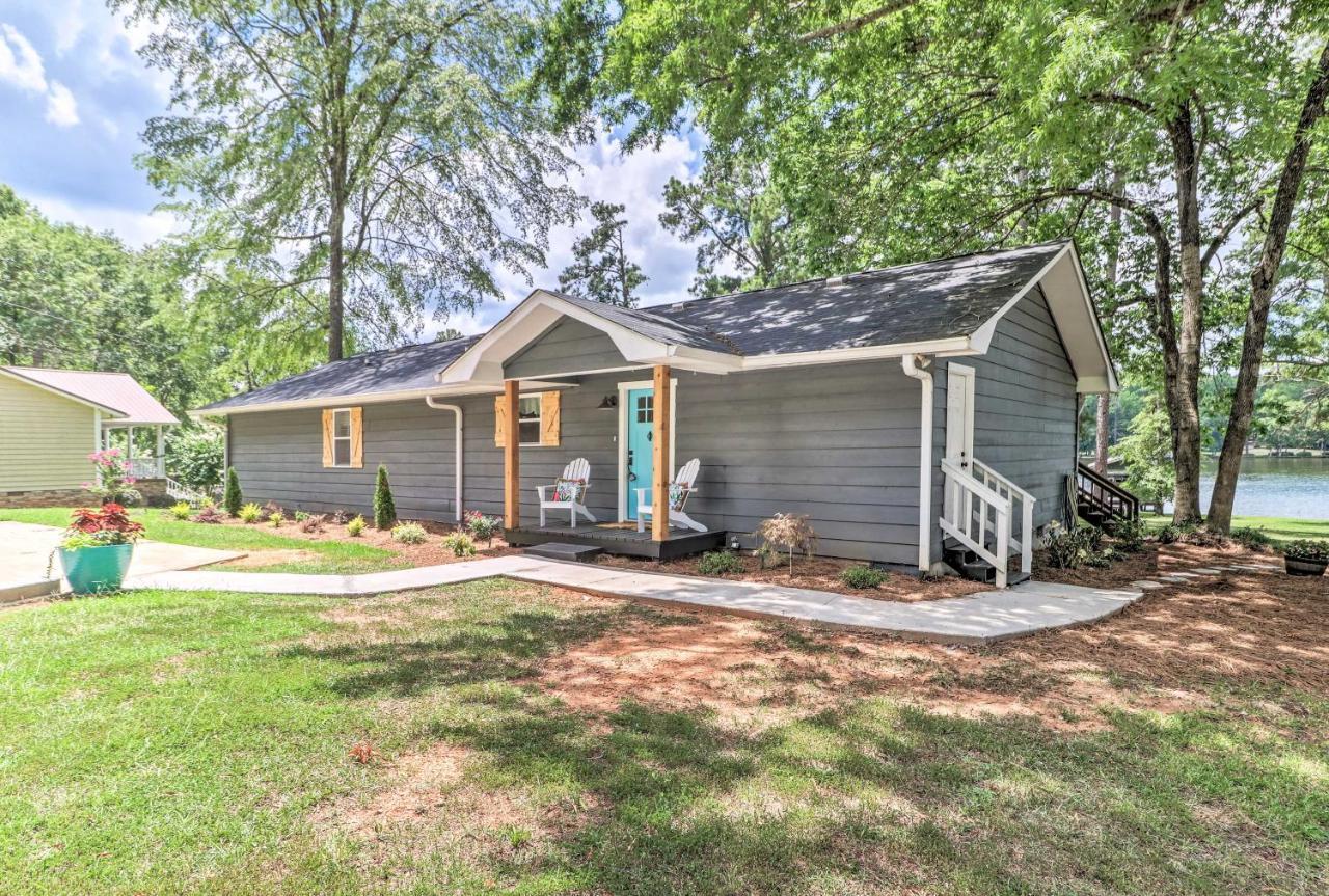 Waterfront Lake Sinclair Home With Boat Dock! ميلدغفيل المظهر الخارجي الصورة