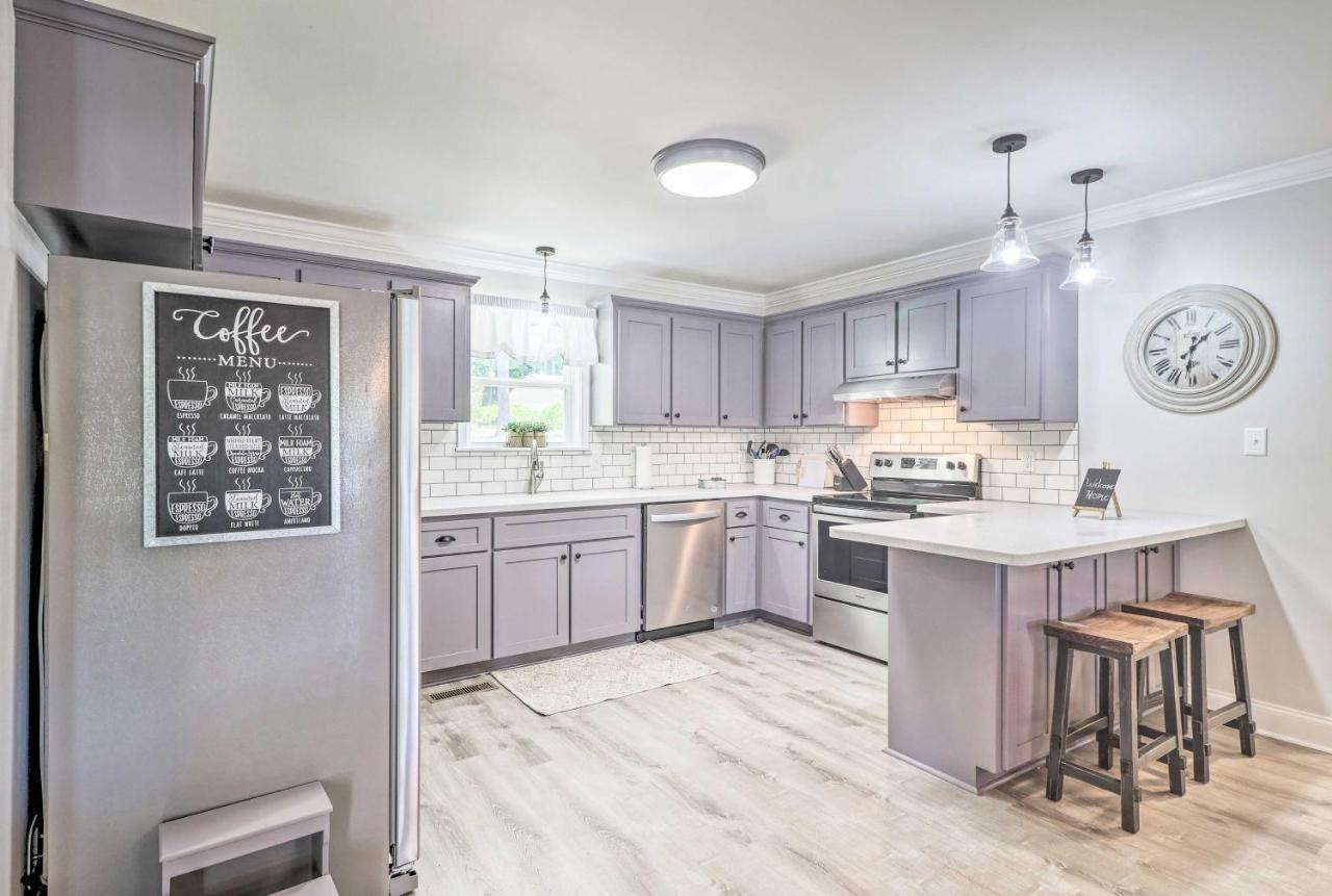 Waterfront Lake Sinclair Home With Boat Dock! ميلدغفيل المظهر الخارجي الصورة