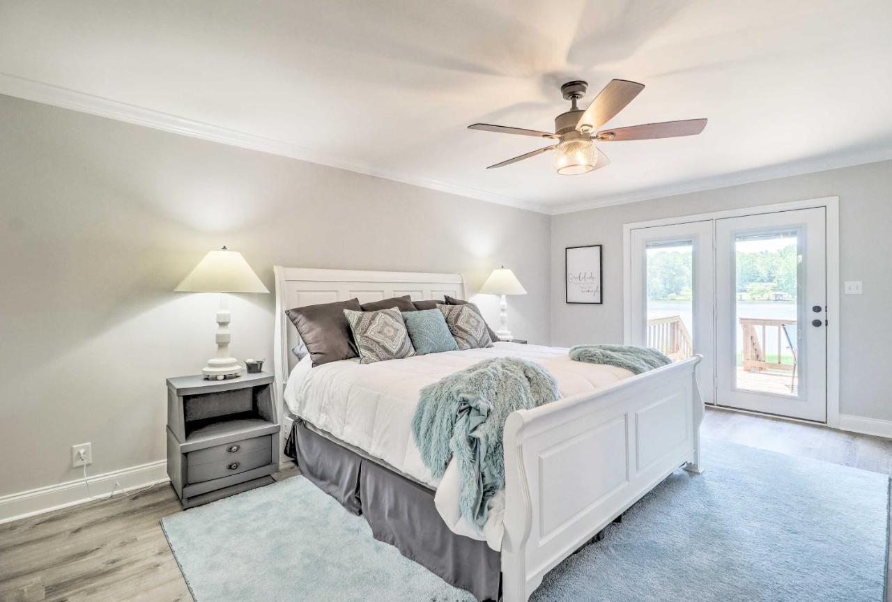 Waterfront Lake Sinclair Home With Boat Dock! ميلدغفيل المظهر الخارجي الصورة