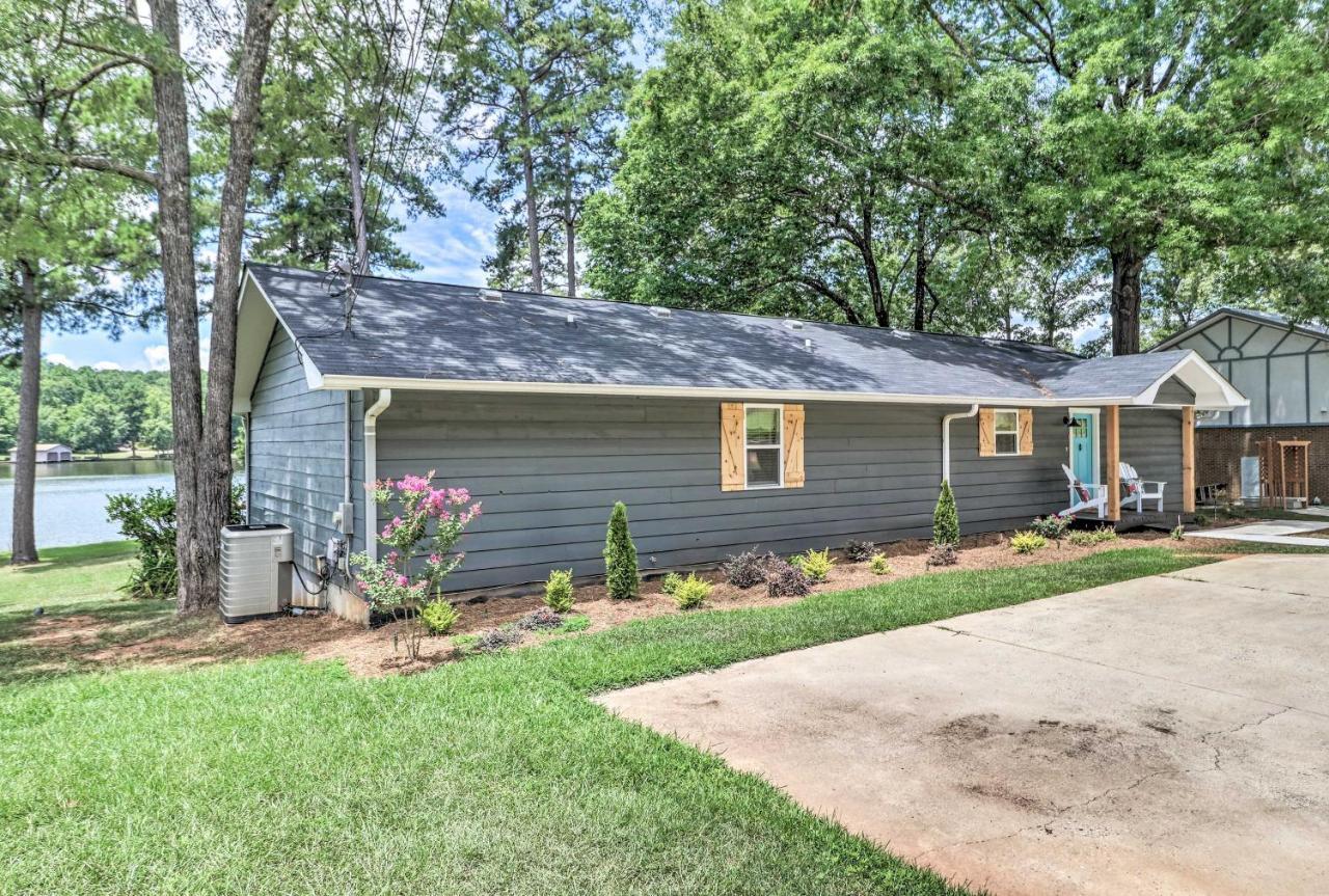 Waterfront Lake Sinclair Home With Boat Dock! ميلدغفيل المظهر الخارجي الصورة